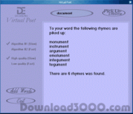 FD Virtual Poet screenshot